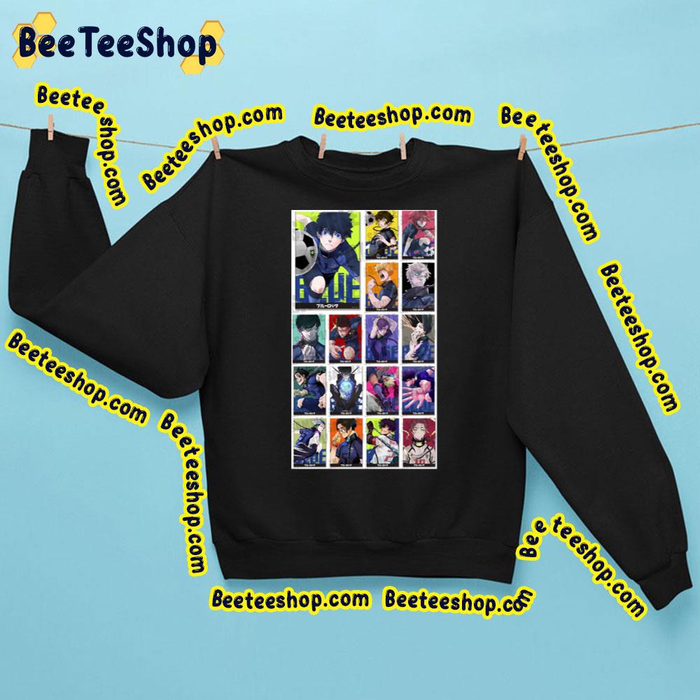 Popart Card Blue Lock Trending Unisex Sweatshirt