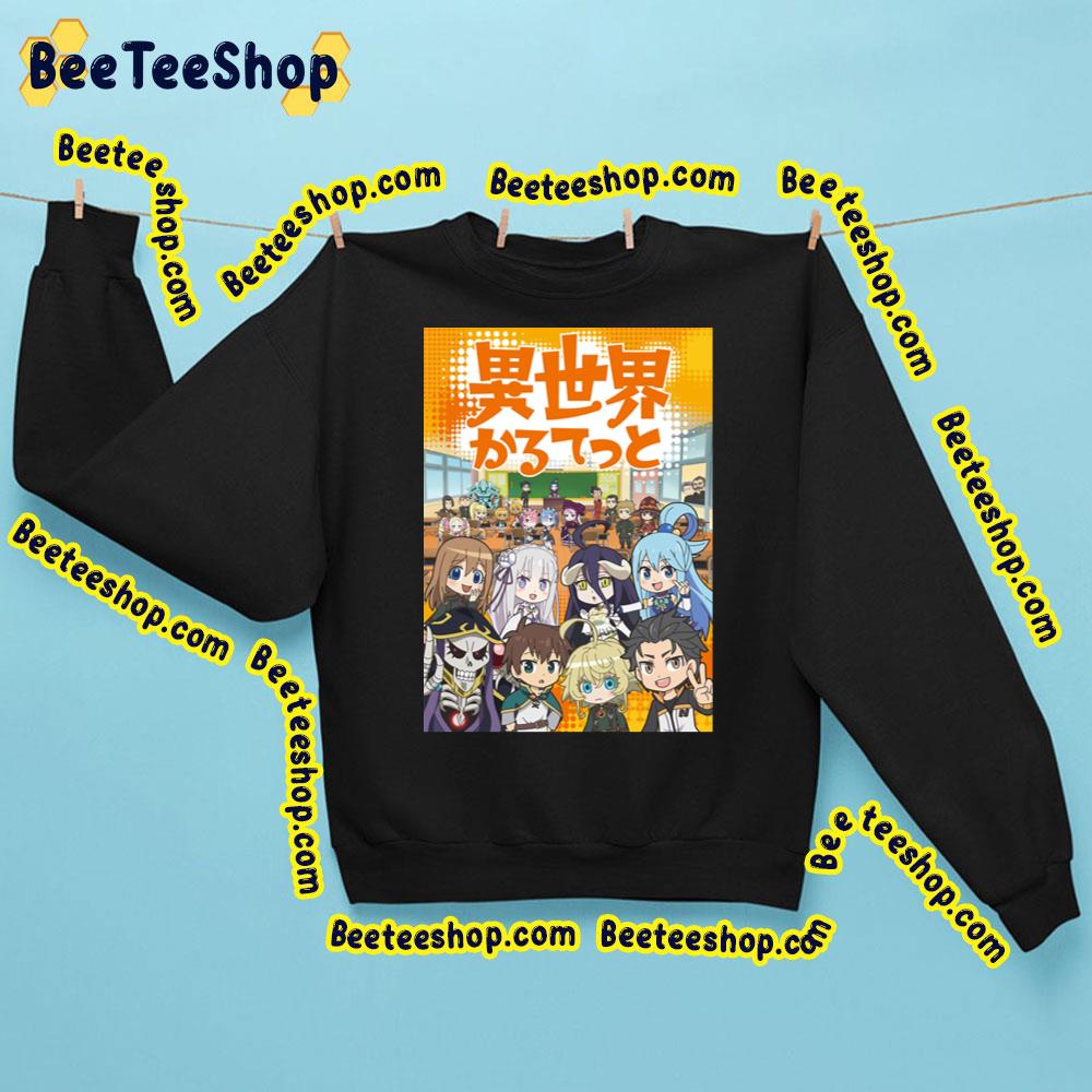 Poster Isekai Quartet Trending Unisex Sweatshirt