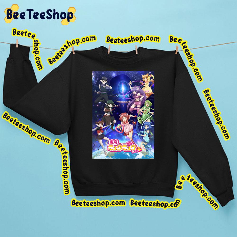 Poster Tokyo Mew Mew Trending Unisex Sweatshirt