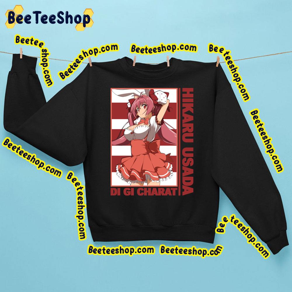 Red Dress Hikaru Usada Di Gi Charat Trending Unisex Sweatshirt