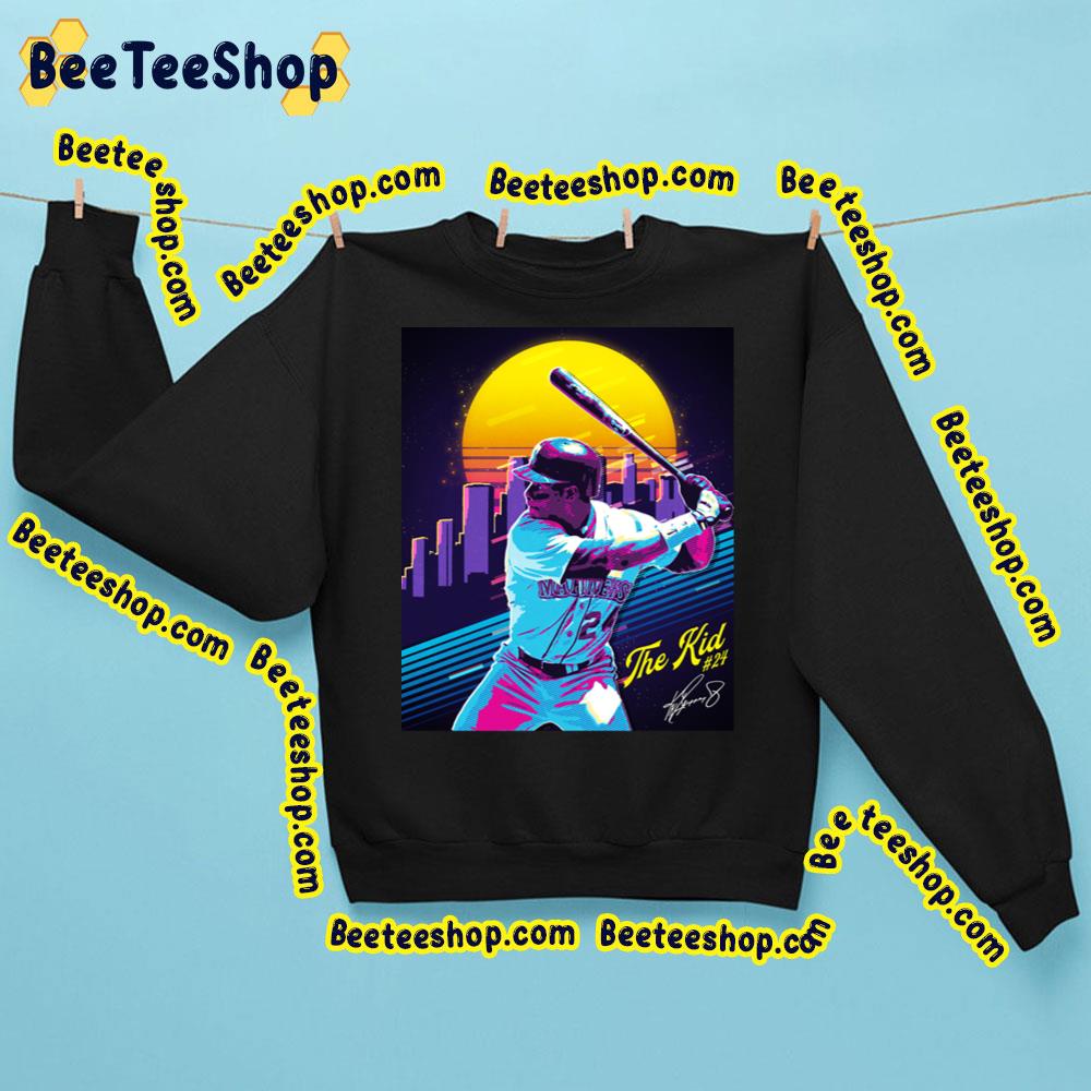 Retro 80’s Ken Griffey Jr The Kid Baseball Trending Unisex Sweatshirt