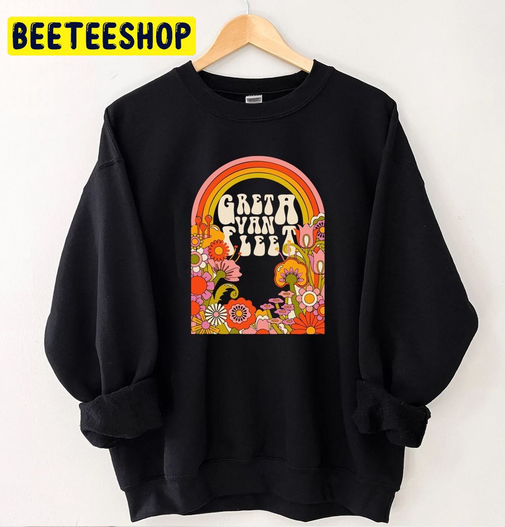 Retro Dream In Gold Tour 2023 Greta Van Fleet Trending Unisex Sweatshirt