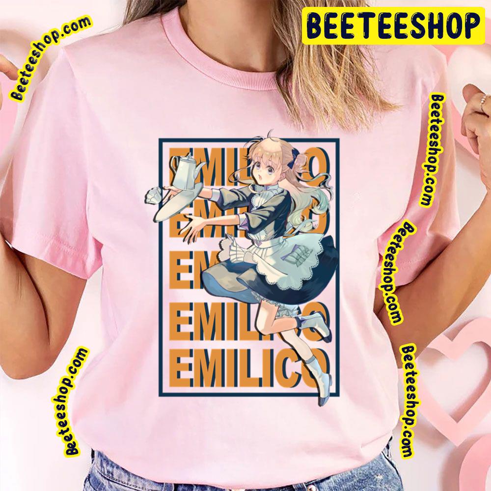 Retro Emilico Shadows House Trending Unisex T-Shirt