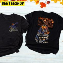 Retro Halloween Horror Nights 2022 Double Side Trending Unisex Shirt