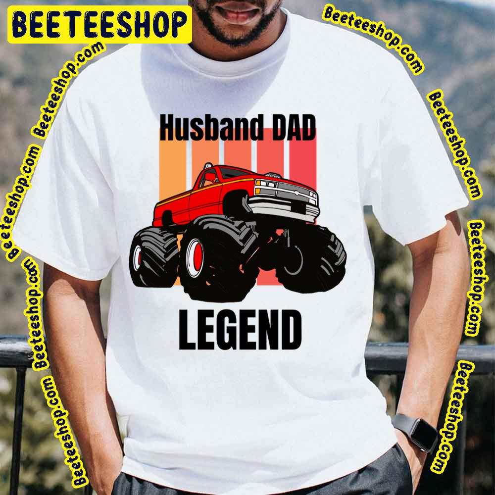 Retro Husband Dad Trucker Legend Trending Unisex T-Shirt