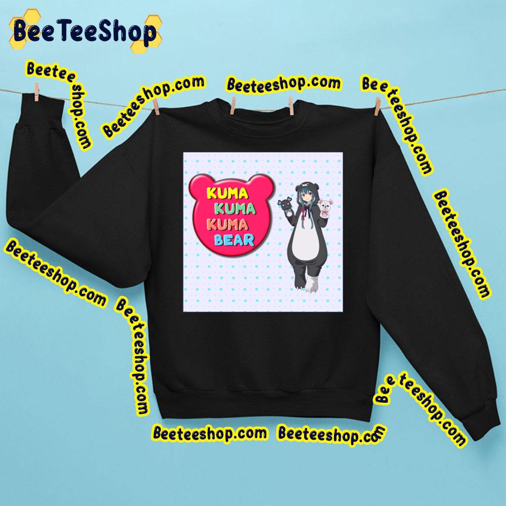 Retro Kuma Kuma Kuma Bear Trending Unisex Sweatshirt