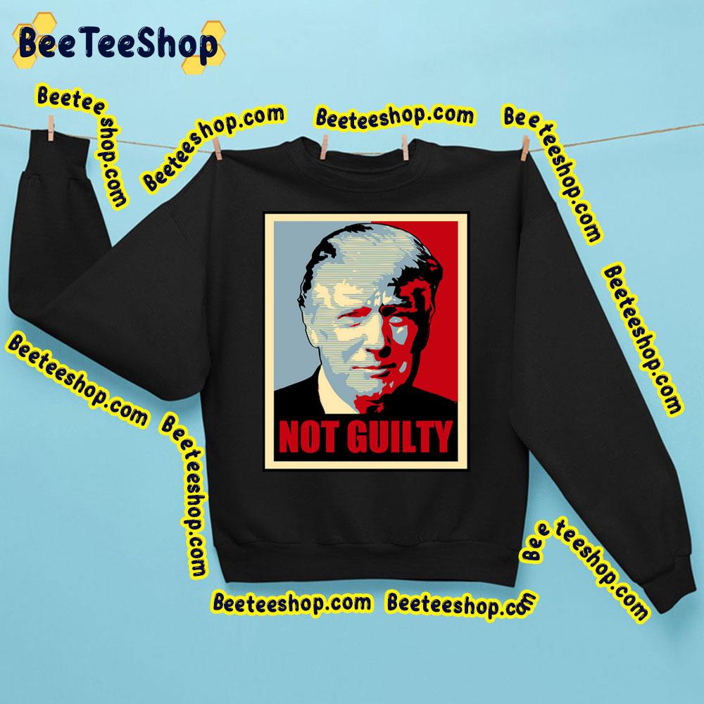 Retro Trump Not Guilty Trending Unisex Sweatshirt