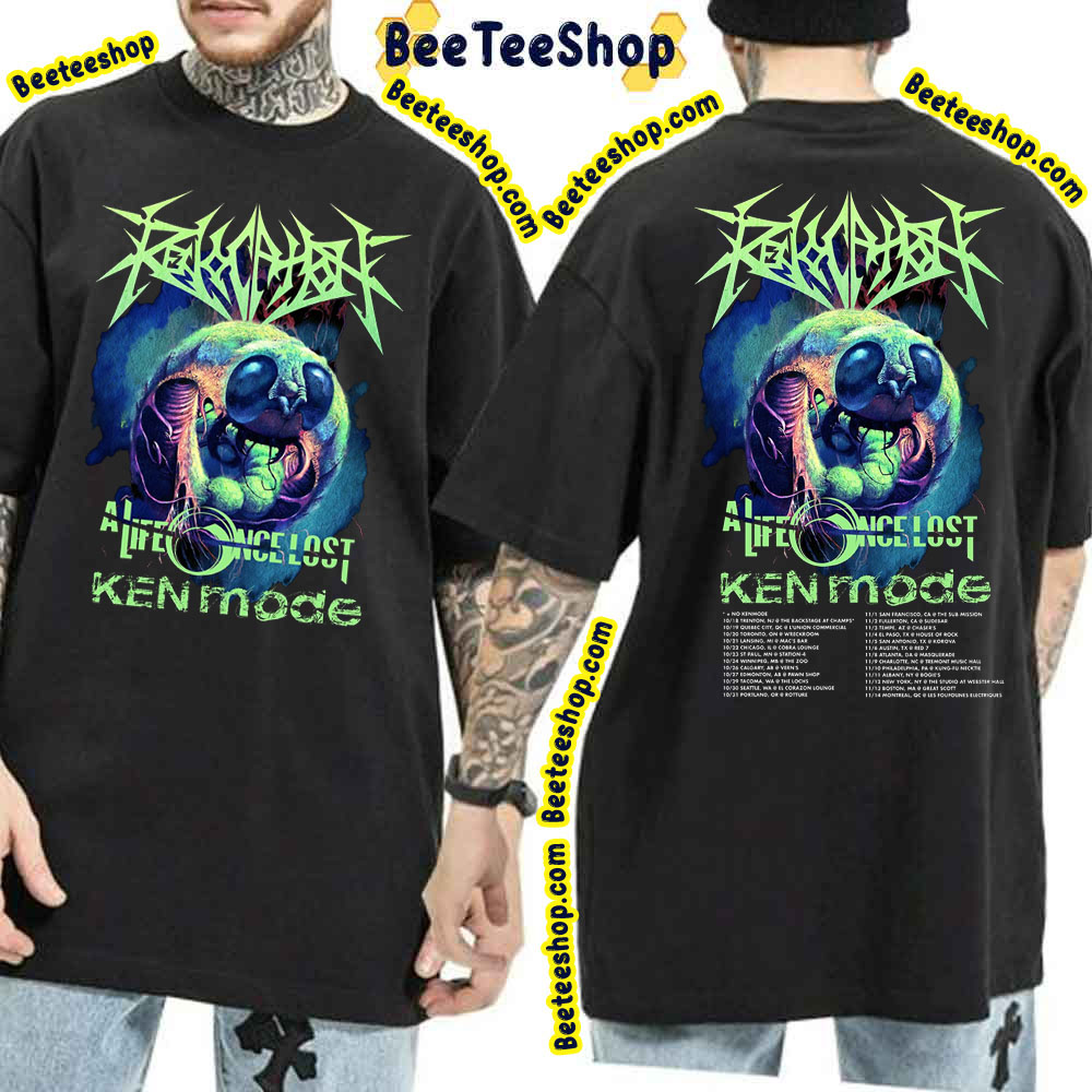 Revocation A Life Once Lost Ken Mode Tour Date Double Side Trending Unisex Shirt