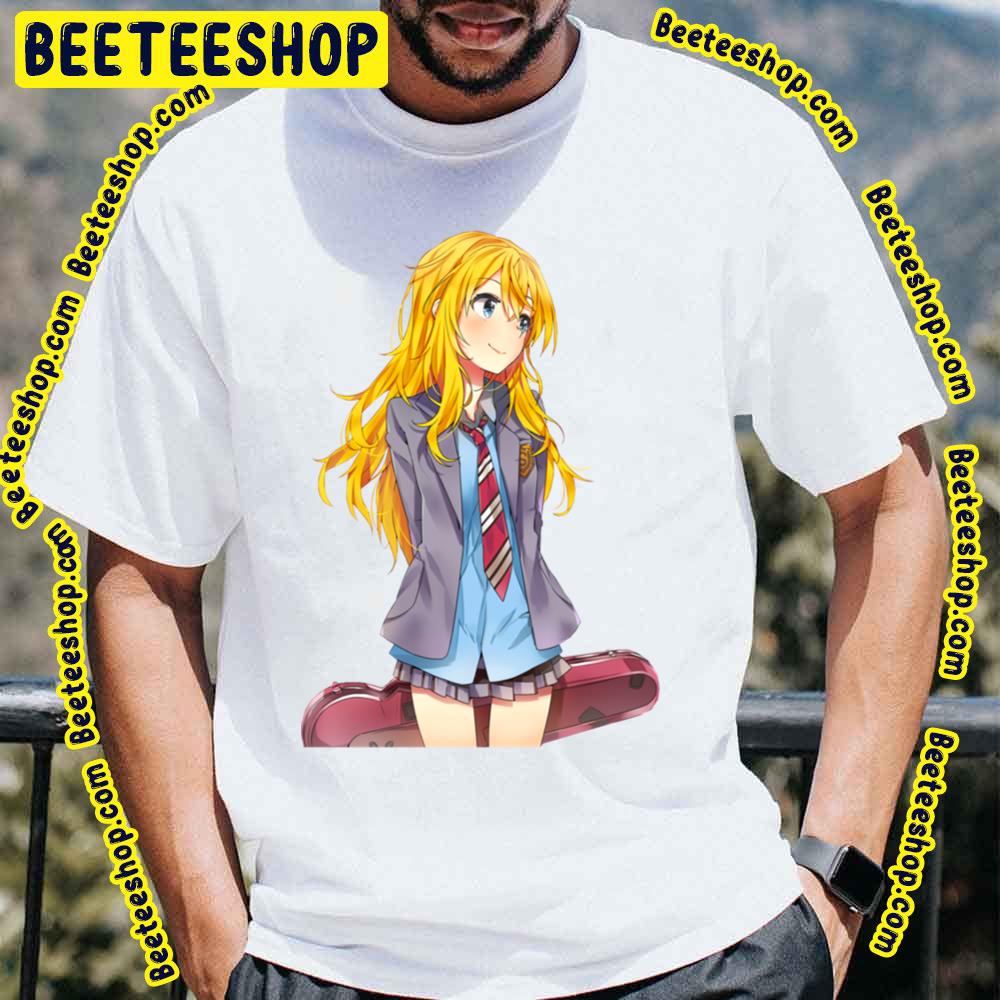 Shigatsu Wa Kimi No Uso Your Lie In April Kaori Miyazono Trending Unisex T-Shirt