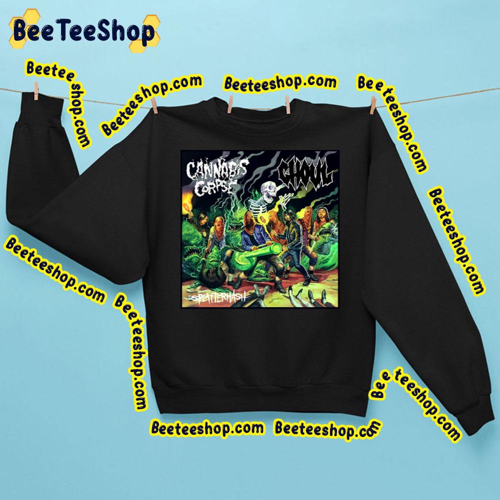 Shoul Cannabis Corpse Band Trending Unisex Sweatshirt