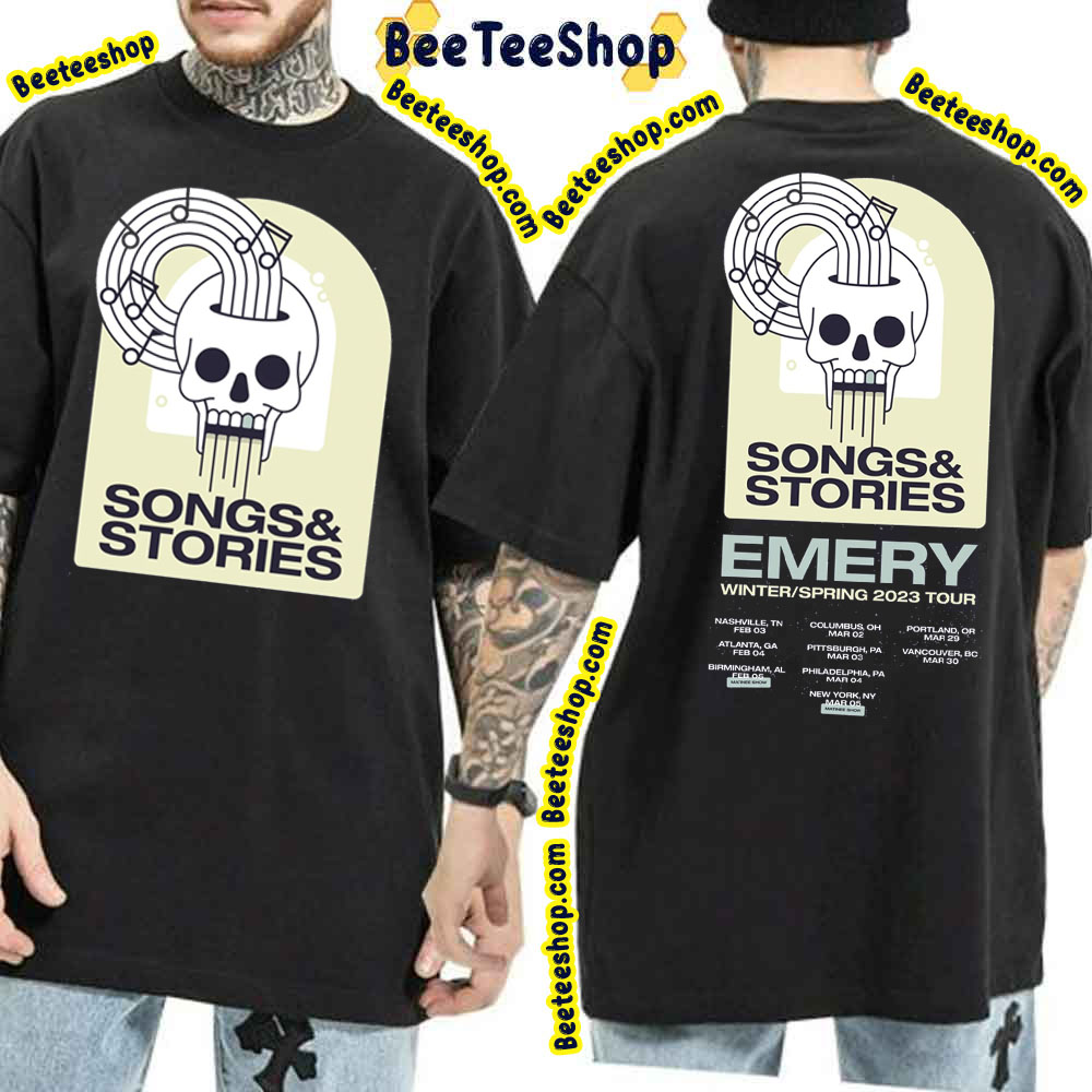 Songs Ans Stories Emery Winter Spring 2023 Tour Double Side Double Side Trending Unisex Shirt