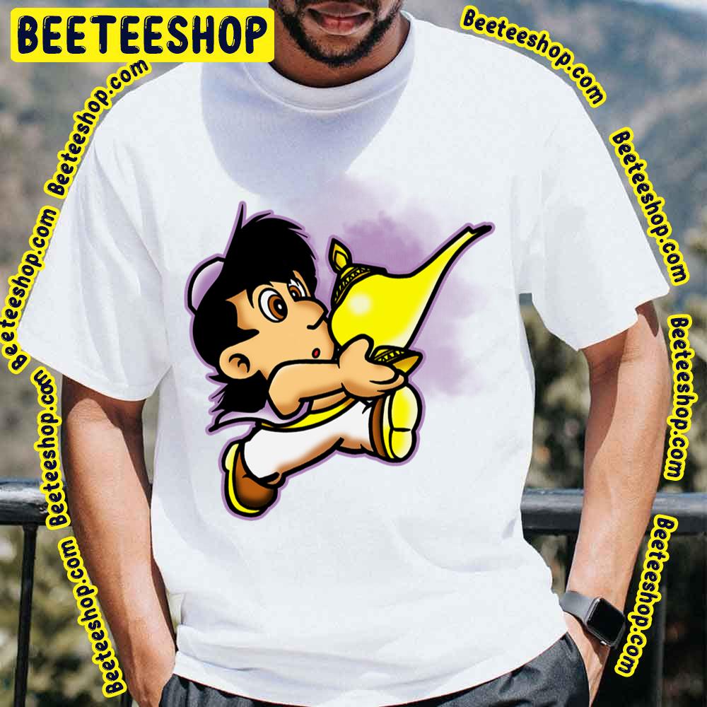 Super Prince Bros Funny Aladin Trending Unisex T-Shirt