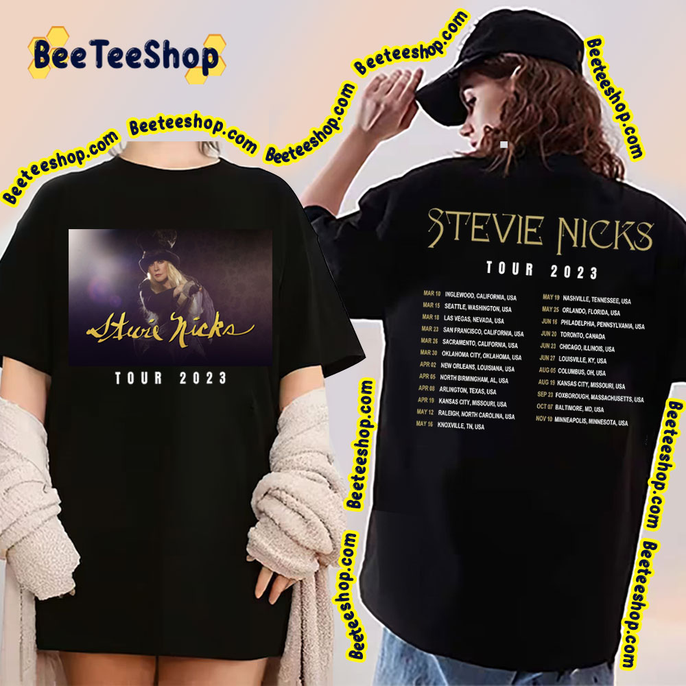 Tour 2023 Stevie Nicks Double Side Double Side Trending Unisex Shirt