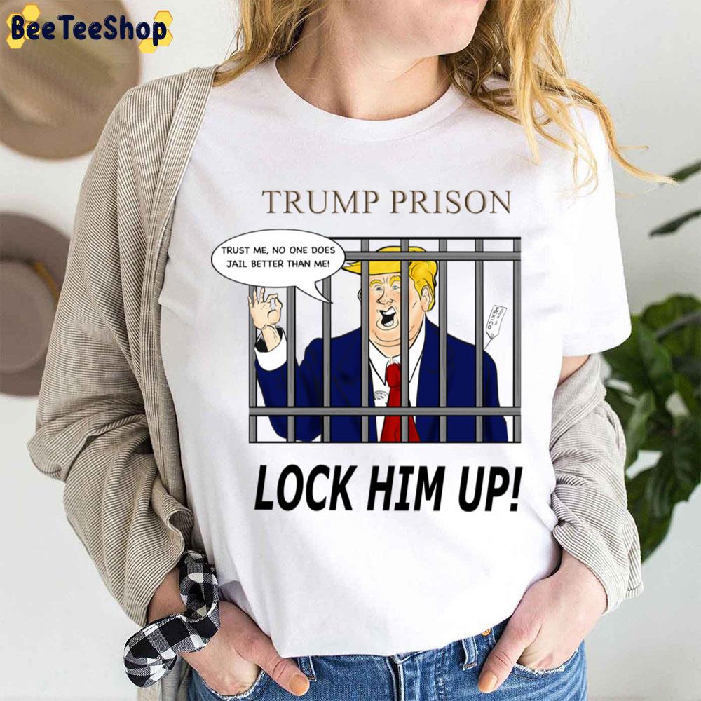 Trump Prison Lock Him Up Trending Unisex T-Shirt