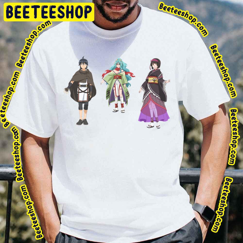 Tsukimichi Moonlit Fantasy Anime Characters Trending Unisex T-Shirt ...