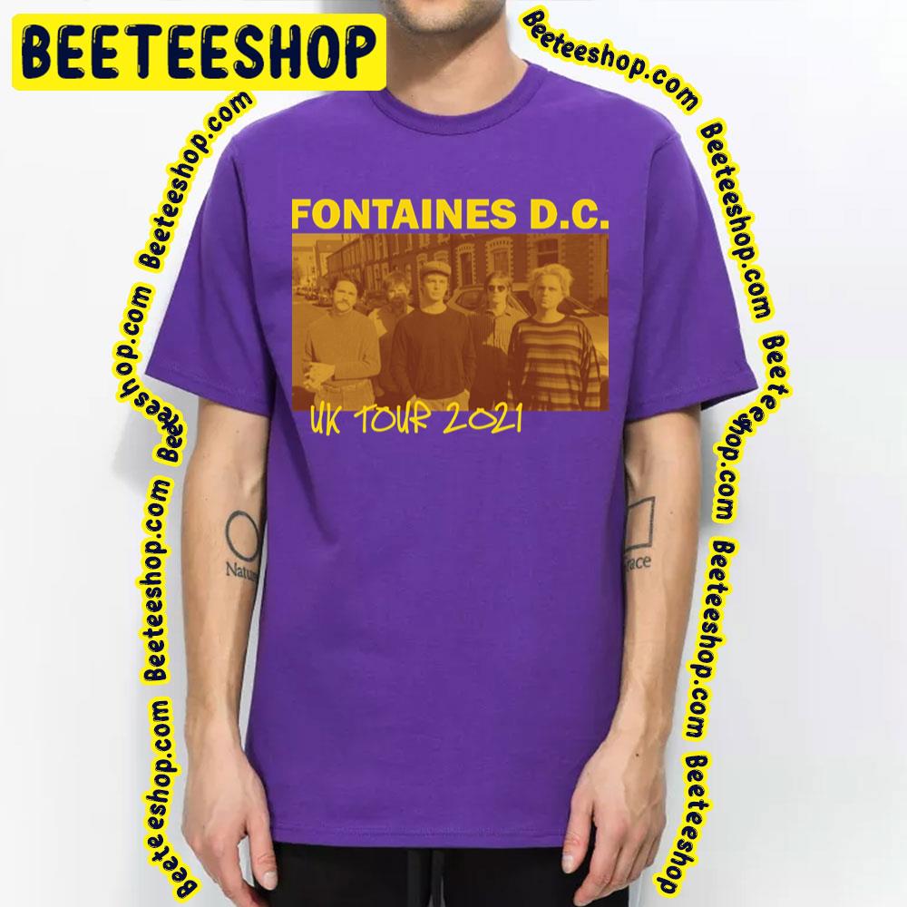 Uk Tour 2021 Fontaines Dc Trending Unisex T-Shirt