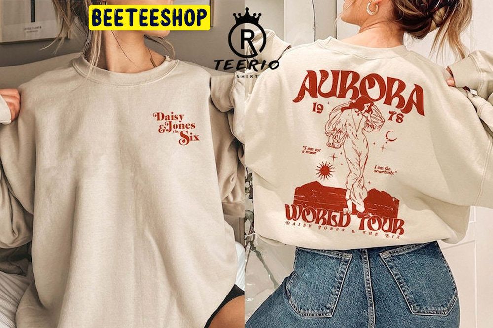 Vintage Daisy Jones & The Six Aurora Double Side Trending Unisex Sweatshirt