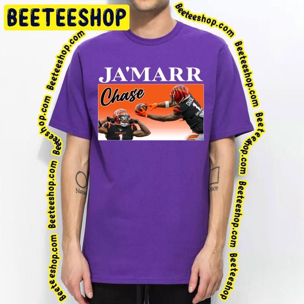 Vintage Ja’marr Chase Football Trending Unisex T-Shirt