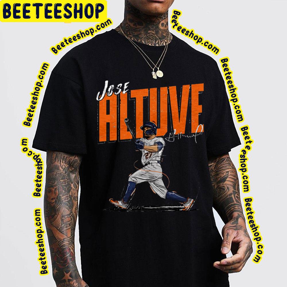 Vintage Jose Altuve Signature Baseball Trending Unisex T-Shirt