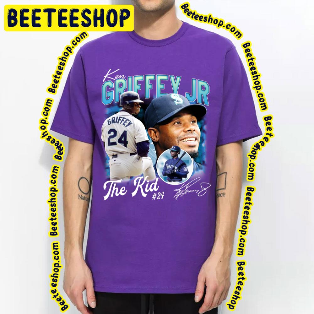 Vintage Ken Griffey Jr The Kid Baseball Trending Unisex T-Shirt - Printing  Ooze