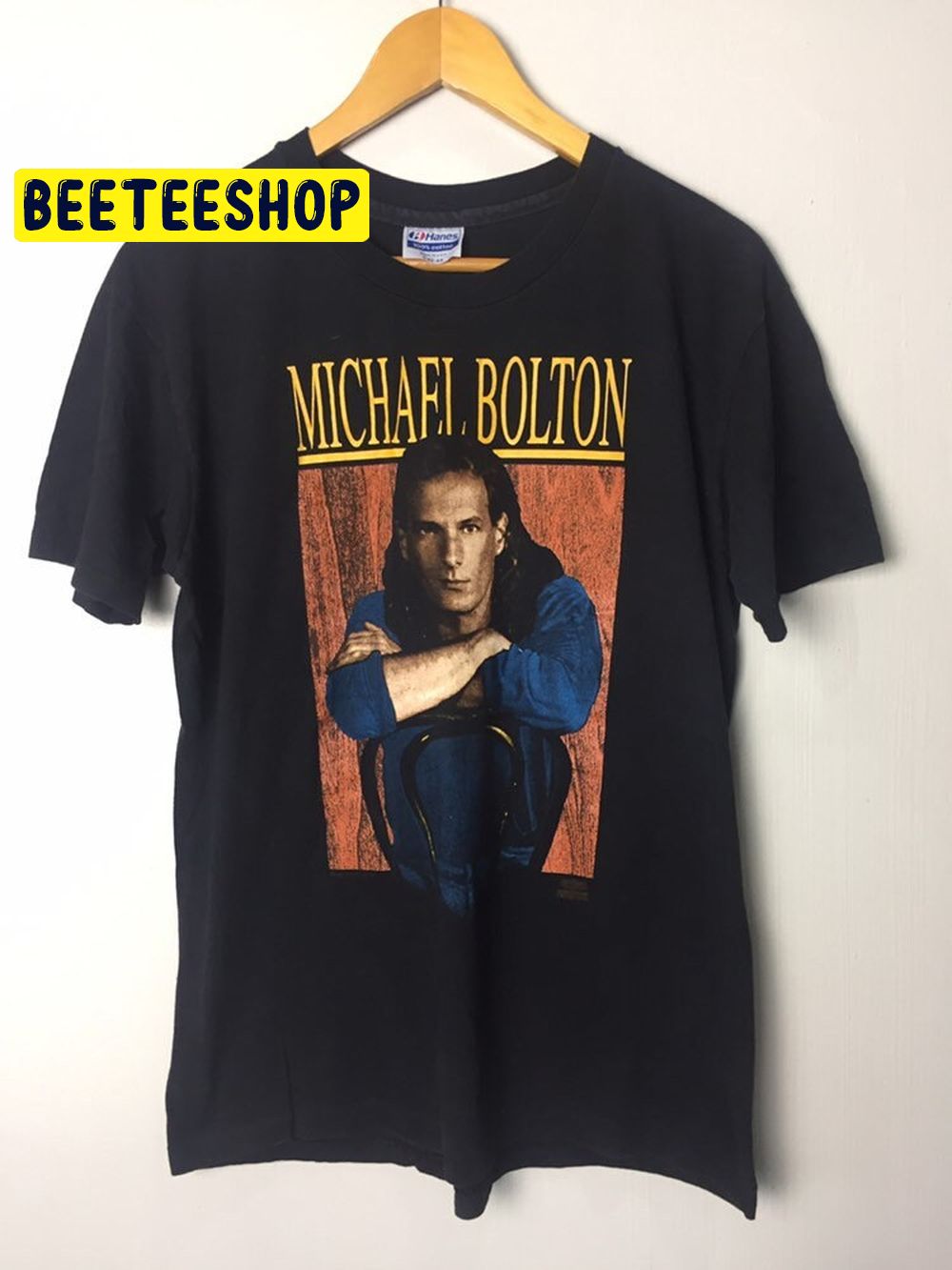 Vintage Michael Bolton Time Love & Tenderness World Tour Double Side Trending Unisex Shirt