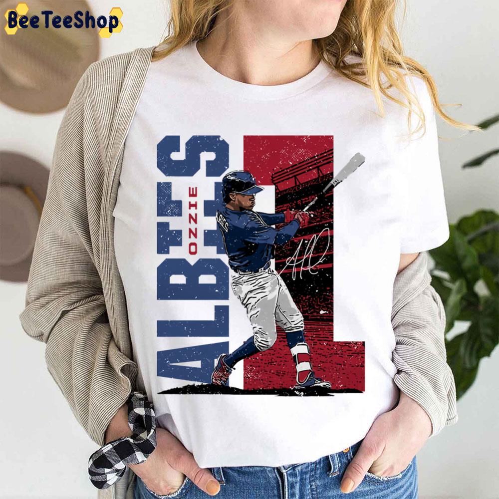 Vintage Stadium Ozzie Albies Baseball Trending Unisex T-Shirt