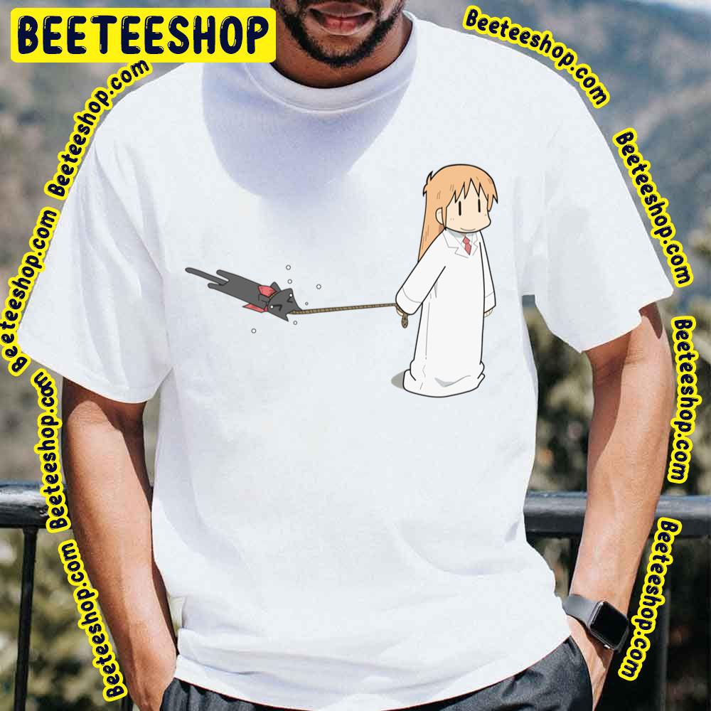 Walking Sakamoto Nichijou Trending Unisex T-Shirt