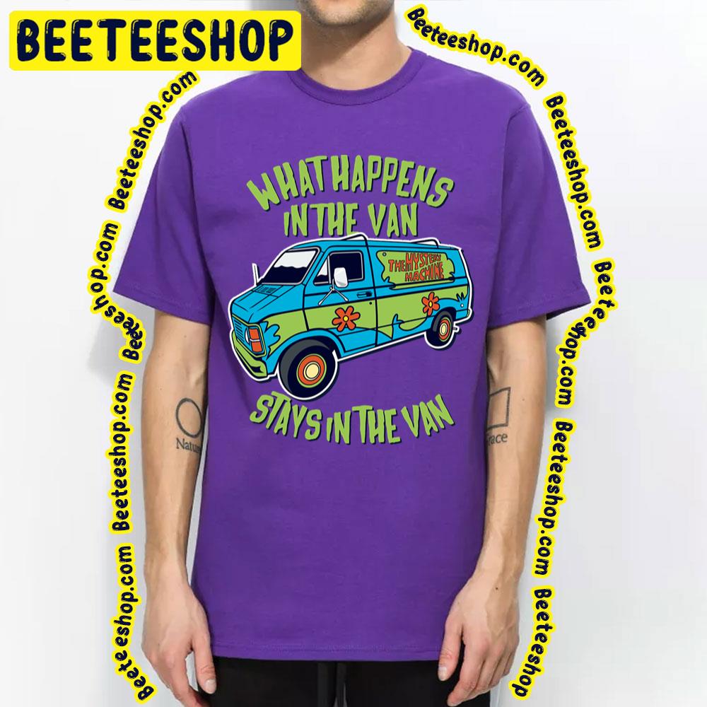 What Happens In The Van Stays In The Van Mystery Van Dark Trending Unisex T-Shirt