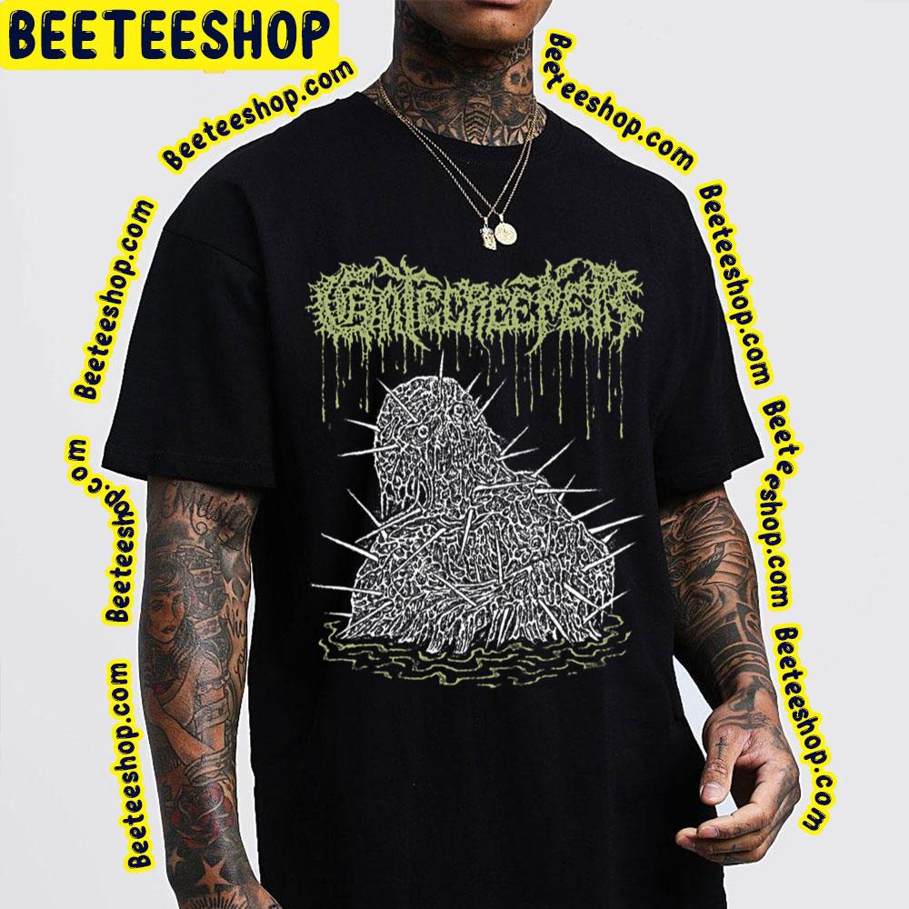 White And Green Logo Gatecreeper Death Metal Trending Unisex T-Shirt