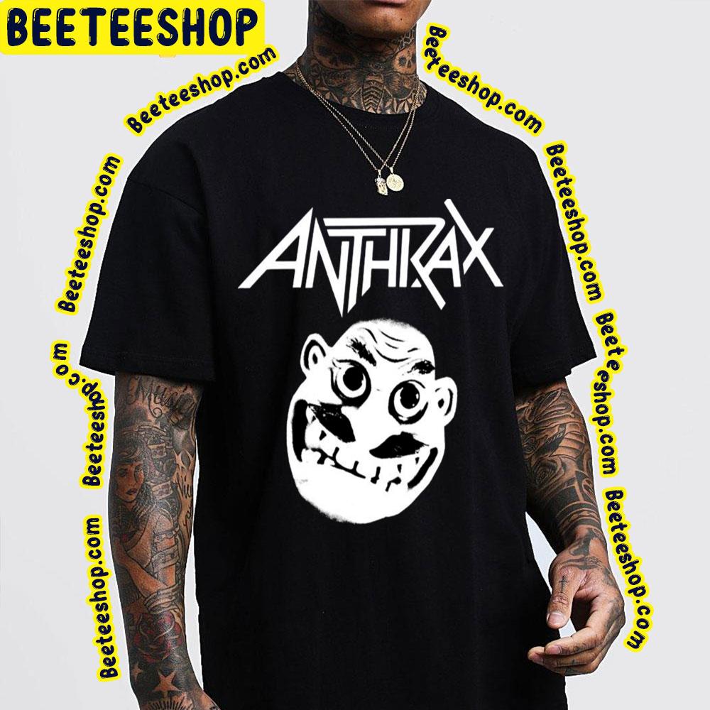 White Art Band Anthrax Trending Unisex T-Shirt