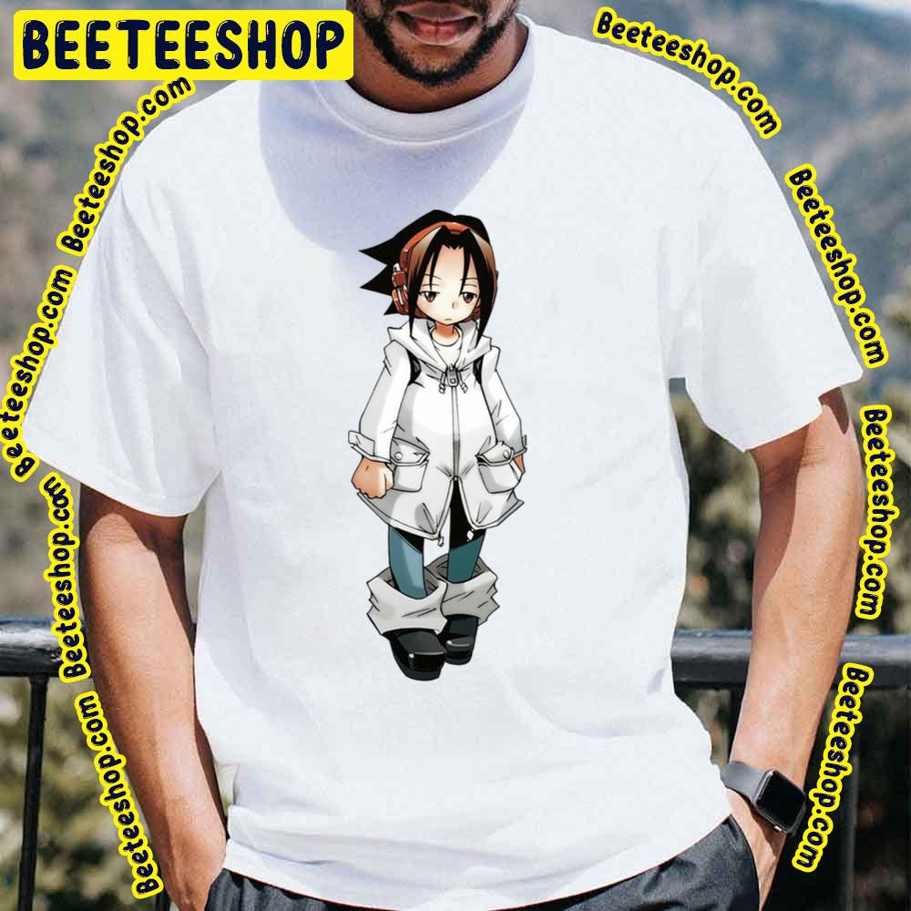 White Asakura Yoh Shaman King Trending Unisex T-Shirt