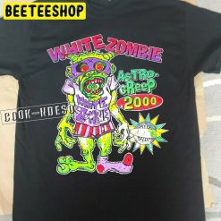 White Zombie Vtg 90’s Tour 1995 Astro Creep Cities Rob Band Double Side Trending Unisex Shirt