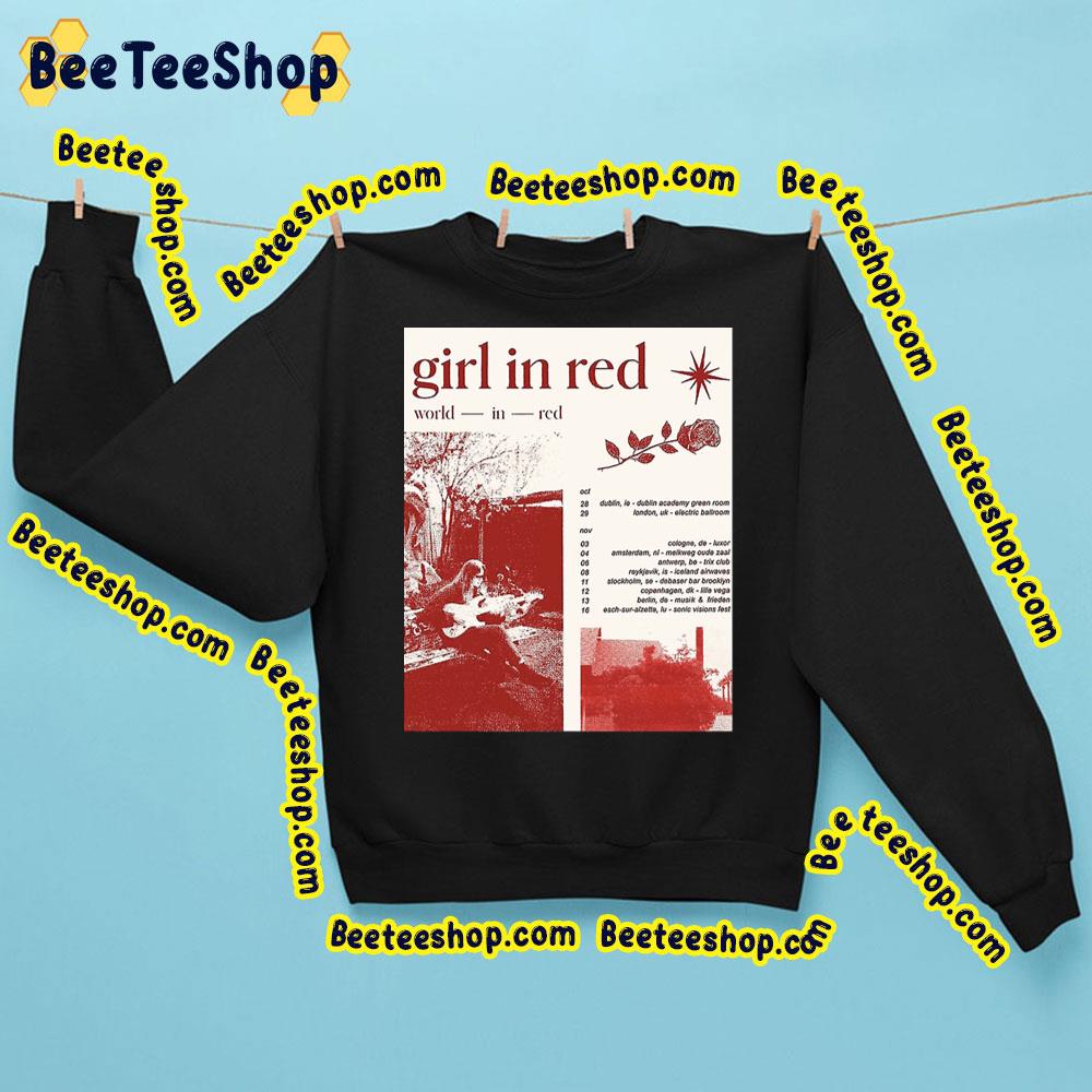 World In Red Girl In Red Trending Unisex Sweatshirt