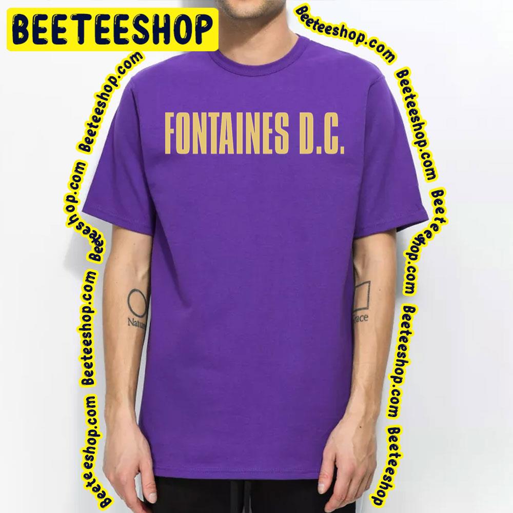 Yellow Logo Fontaines Dc Trending Unisex T-Shirt