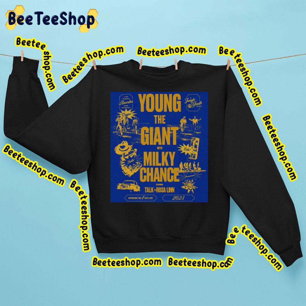 Young The Giant With Milky Chance 2023 Trending Unisex Sweatshirt