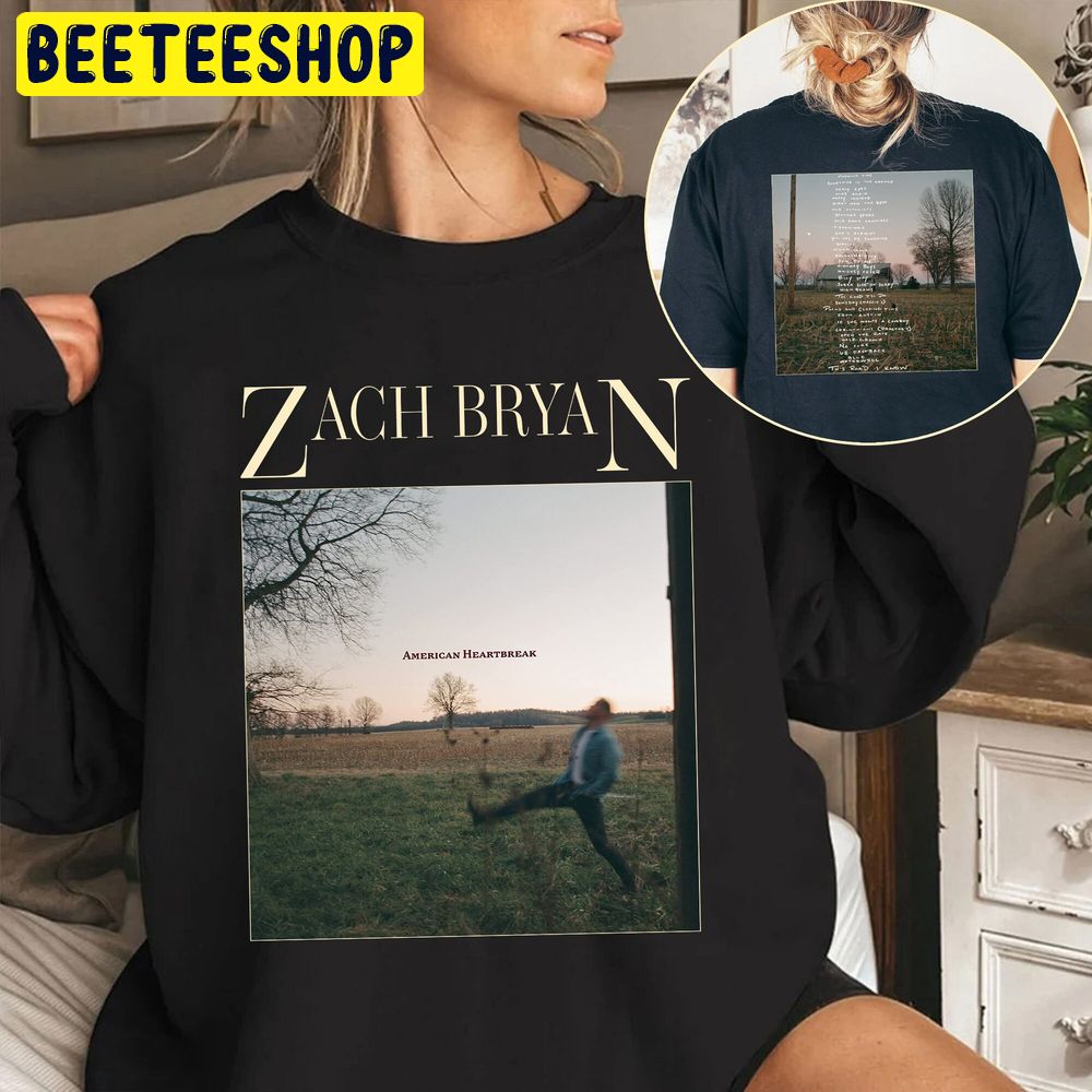 Zach Bryan Vintage Double Side Trending Unisex Shirt