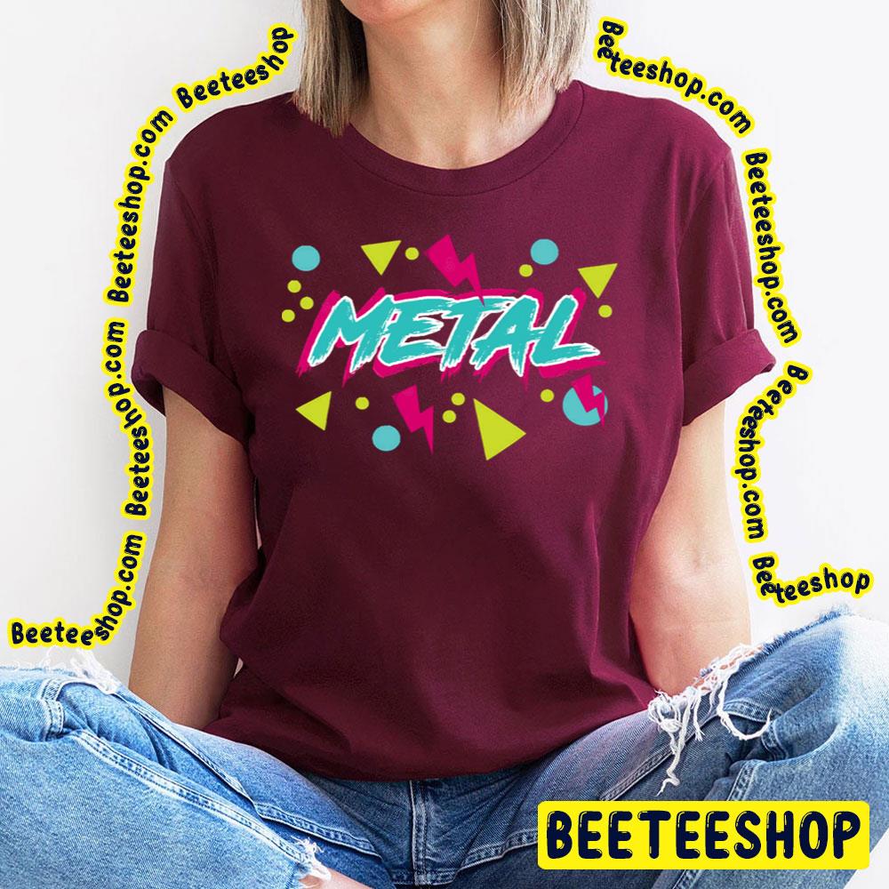 80s Ironic Hipster Metal Trending Unisex T-Shirt