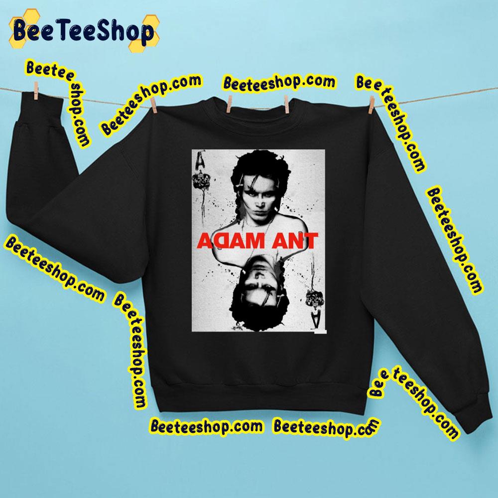 Ace Of Ants Adam Ant Playing Card Trending Unisex Sweatshirt