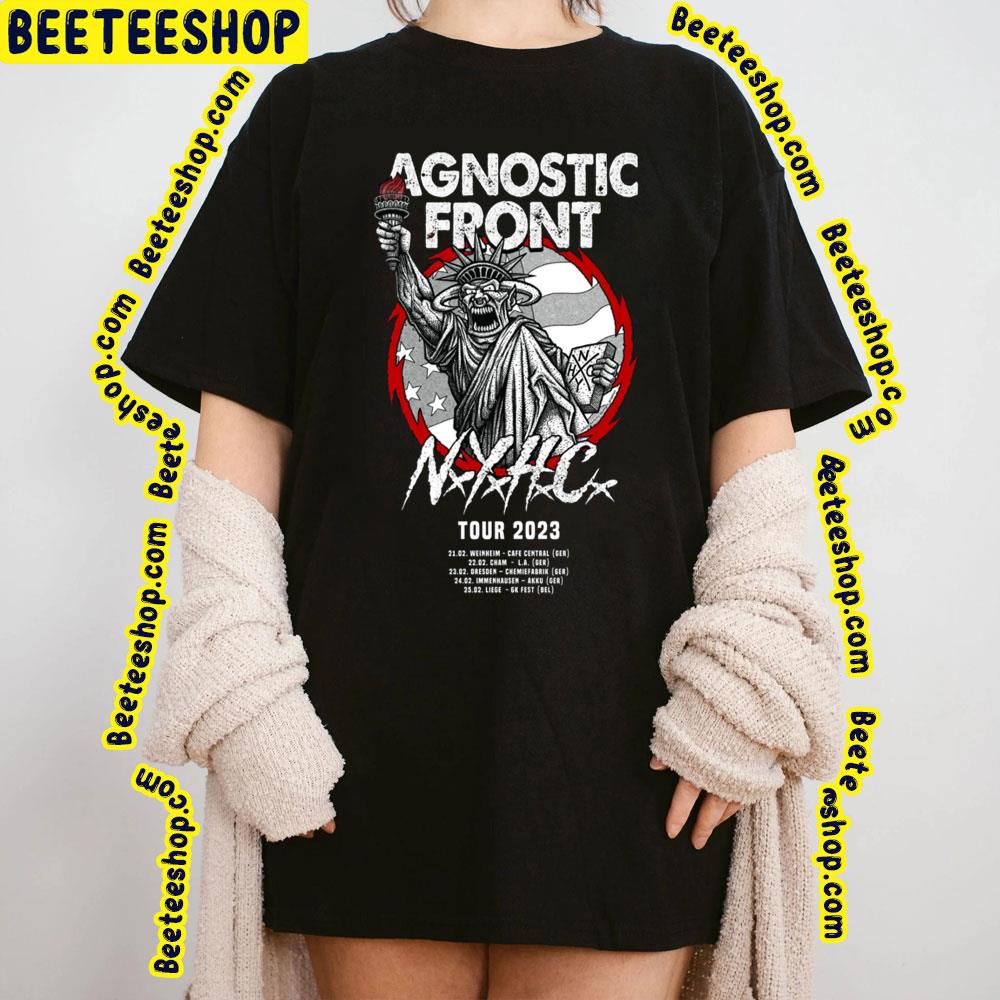 Agnostic Front Tour 2023 Trending Unisex T-Shirt