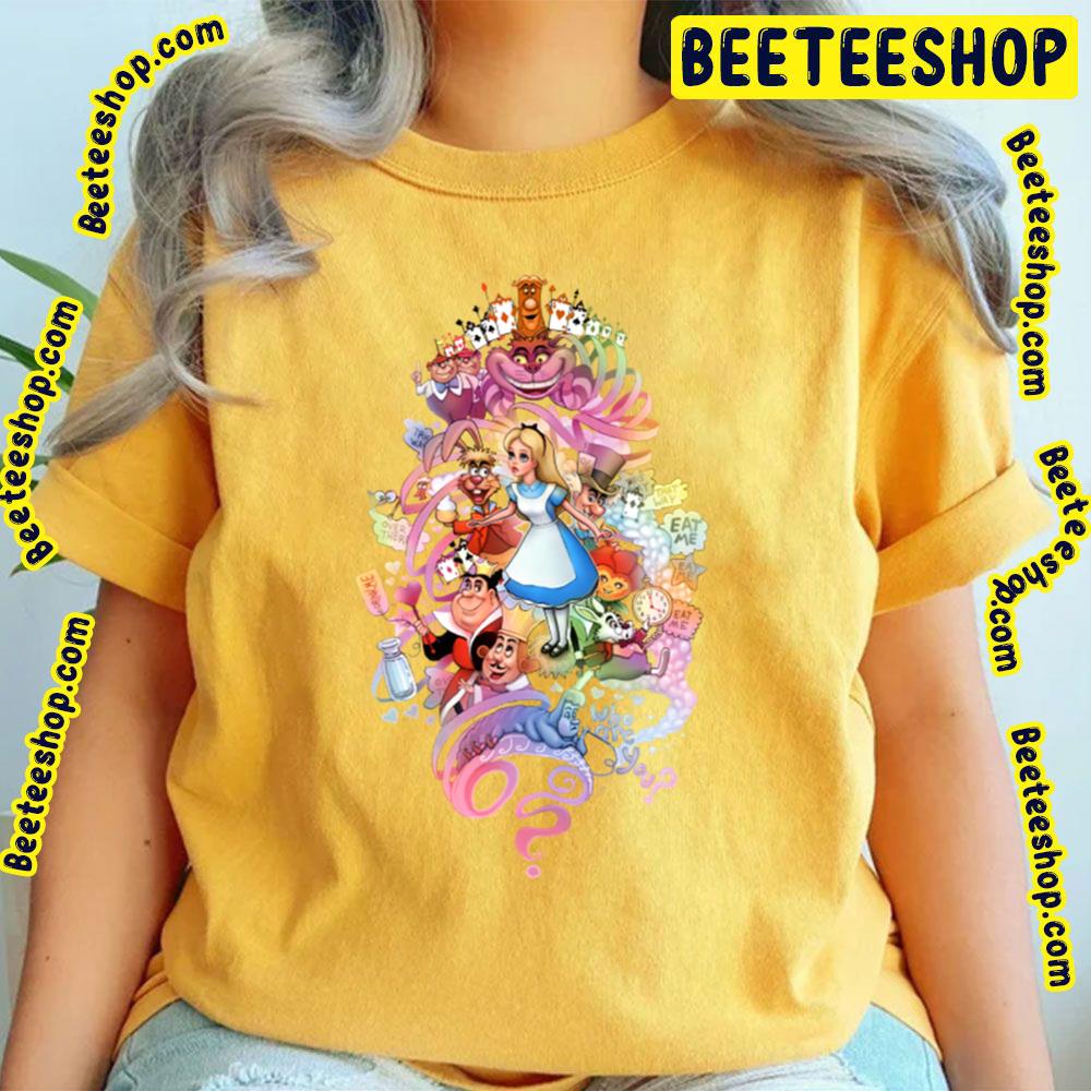 Alice In Wonderland Graphic Art Trending Unisex T-Shirt