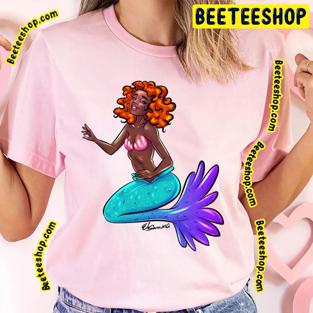 Art Caribean Mermaid Trending Unisex T-Shirt