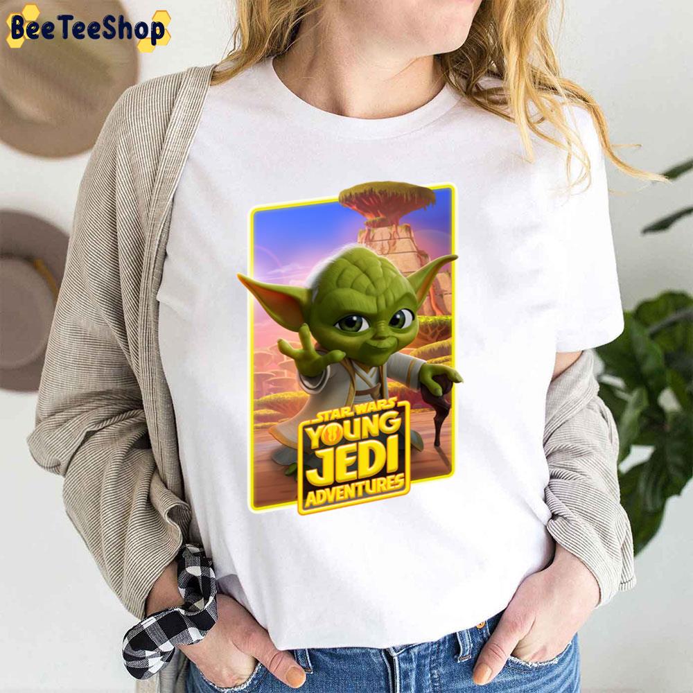 Baby Yoda Star Wars Young Jedi Adventures Trending Unisex T-Shirt