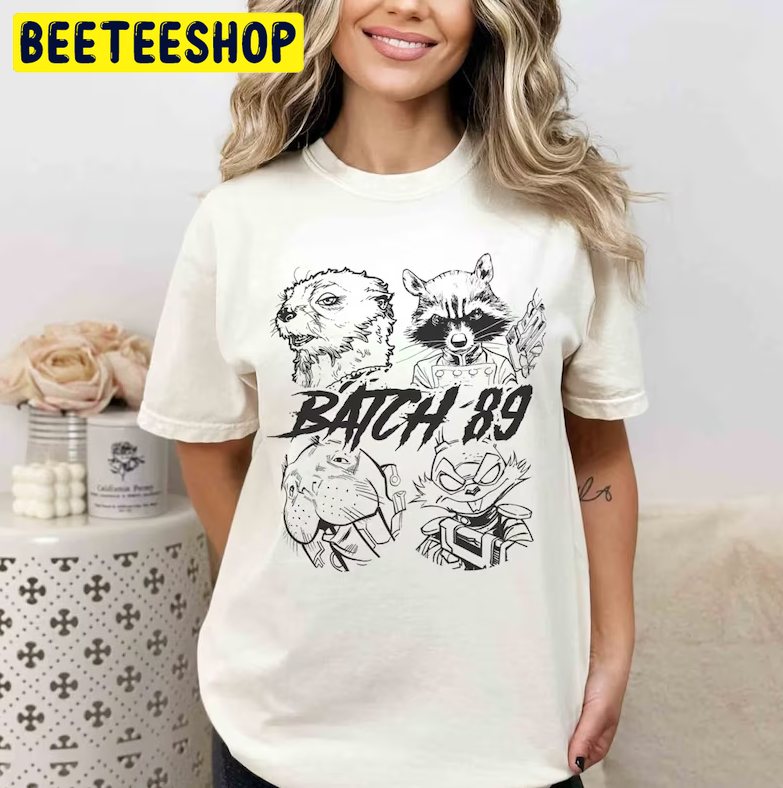 Batch 89 Lylla Teefs Floor Rocket Guardians Of The Galaxy Vol3 Trending Unisex T-Shirt