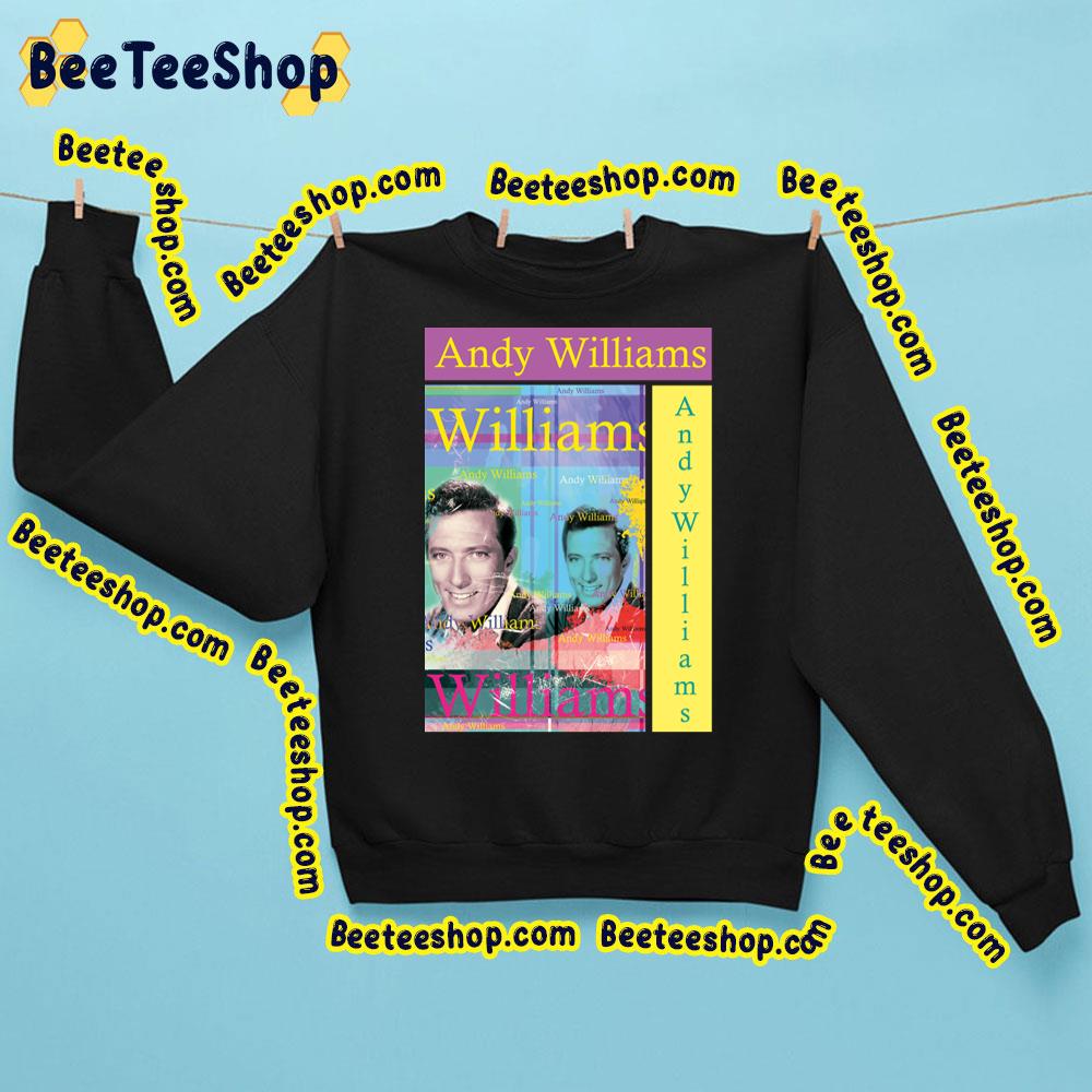 Beautiful Andy Williams Portrait American Musician Trending Unisex Sweatshirt