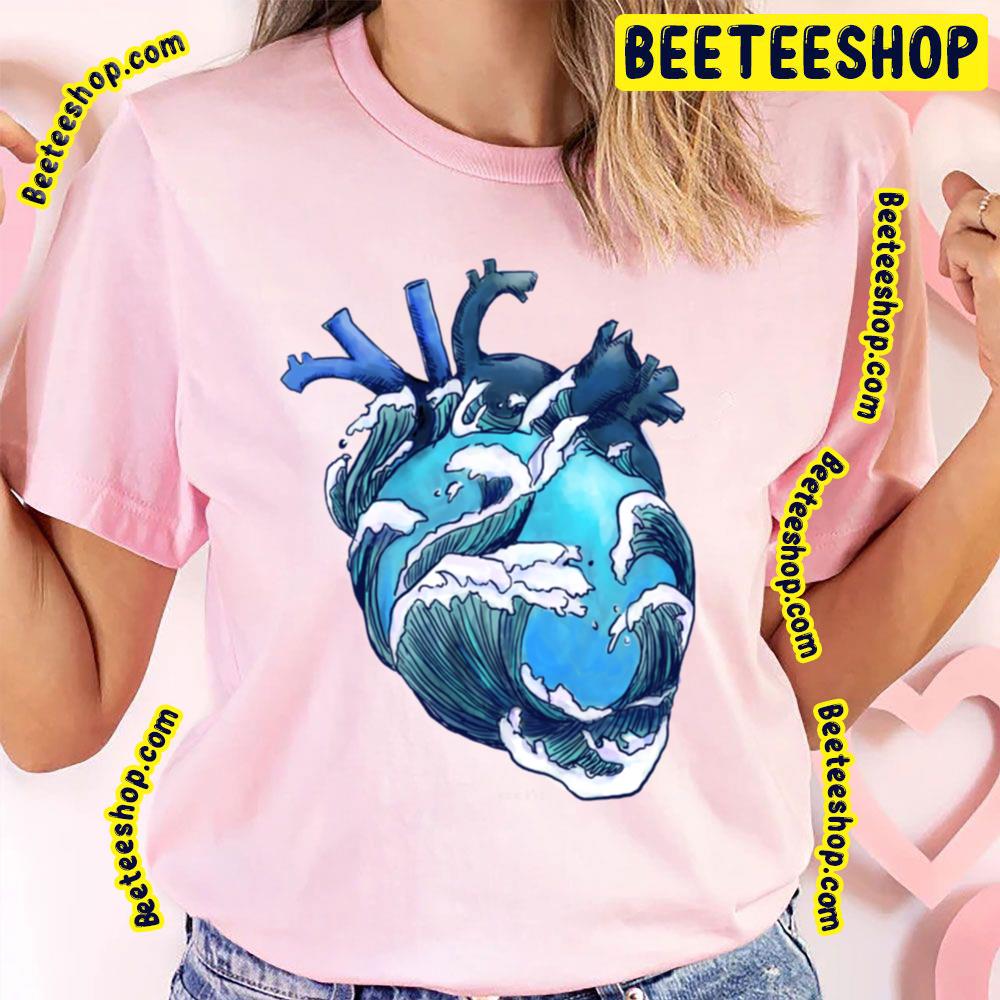 Beneath The Waves Heart Trending Unisex T-Shirt