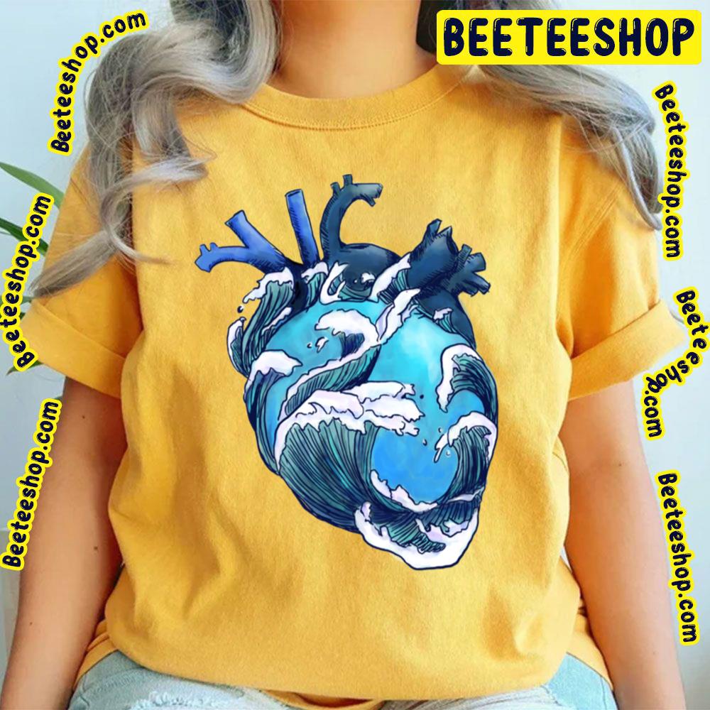 Beneath The Waves Heart Trending Unisex T-Shirt