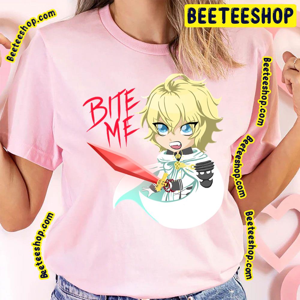 Bite Me Mikaela Hyakuya Owari No Seraph Trending Unisex T-Shirt