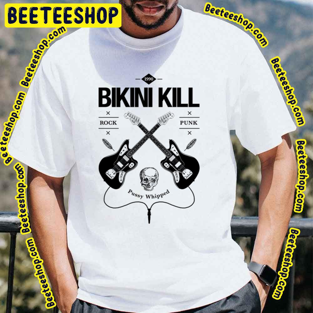 Black Art Guitar Vintage Logo Bikini Kill Trending Unisex T-Shirt