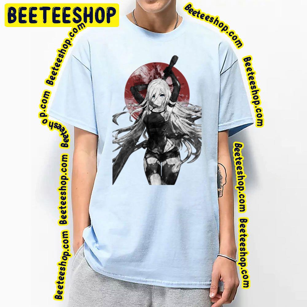 Black Art Moon Dart Nier Automata Trending Unisex T-Shirt