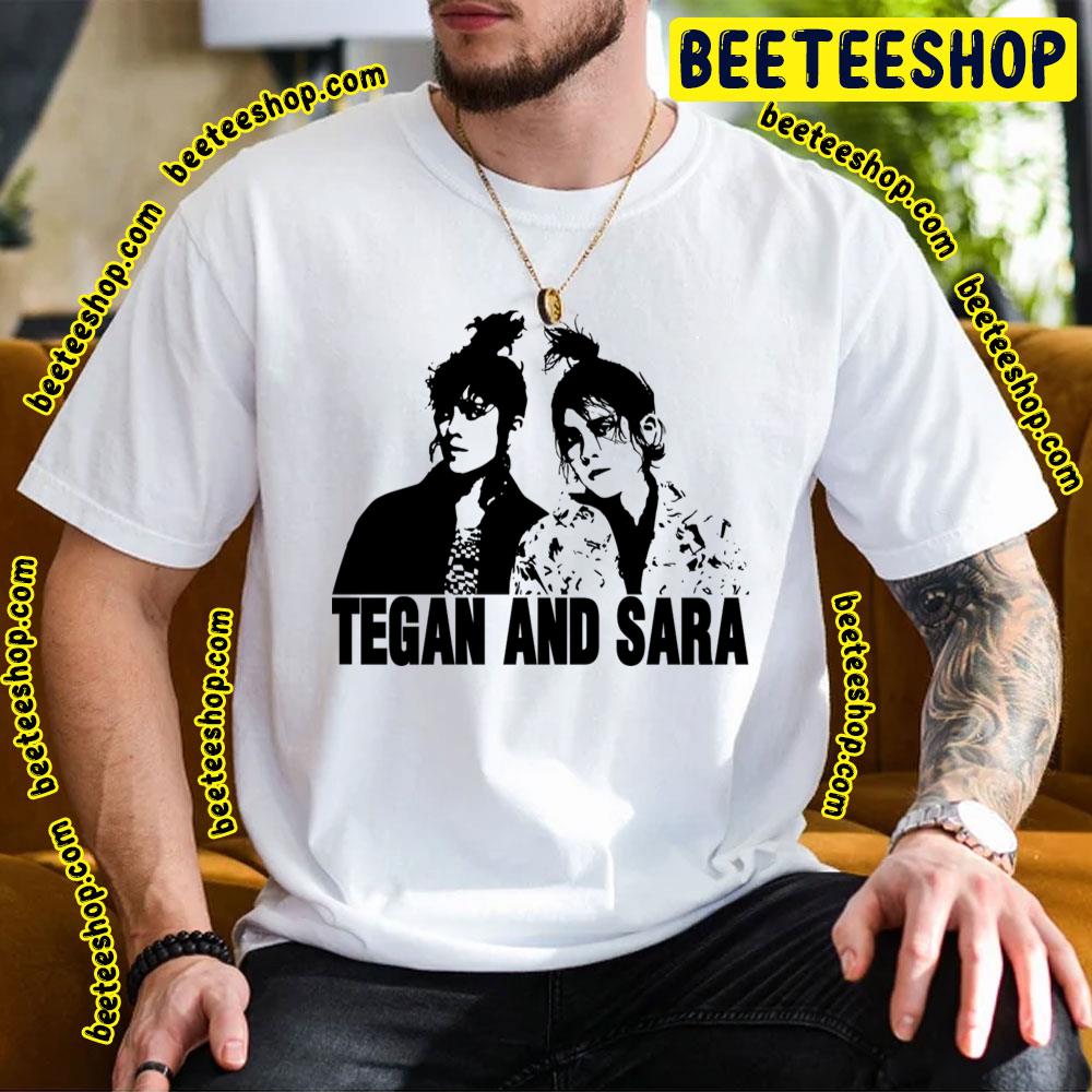 Black Art Pop Illustration Tegan And Sara Trending Unisex T-Shirt